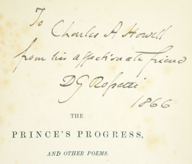 The Prince's Progress, and Other Poems.